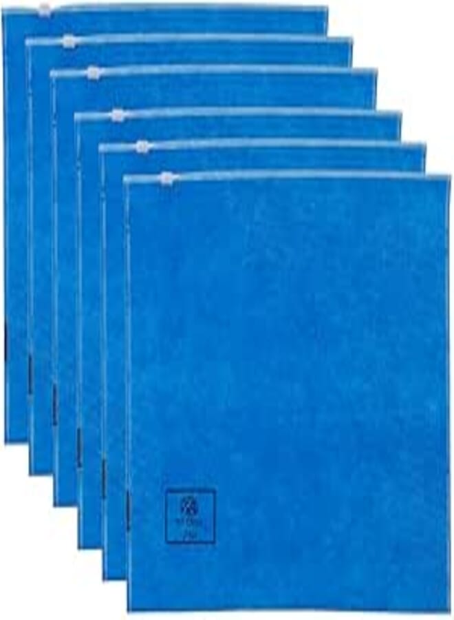 3A Fabric A4 Binder 25 * 35 cm With Zipper Tractor 6 Pieces - Blue A4-17324